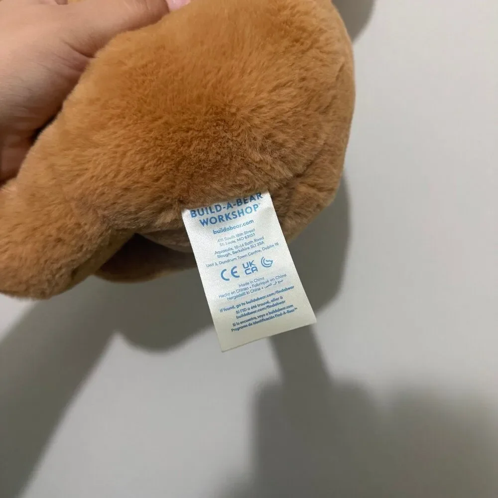 Build-A-Bear - BAB - Workshop Capybara Plush Cute Stuffed Animal Toy Brown